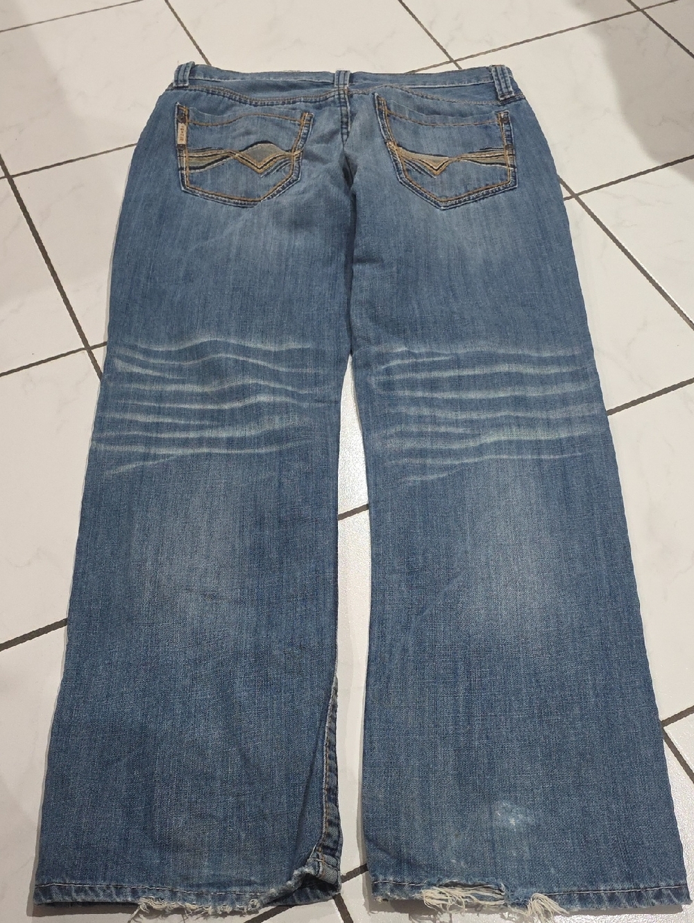 Cinch Men’s Relaxed Blue Denim Jeans